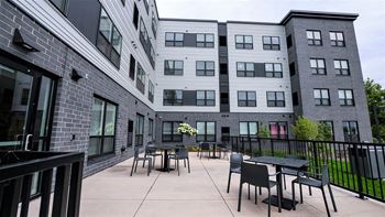 Cadence apartments amenity space